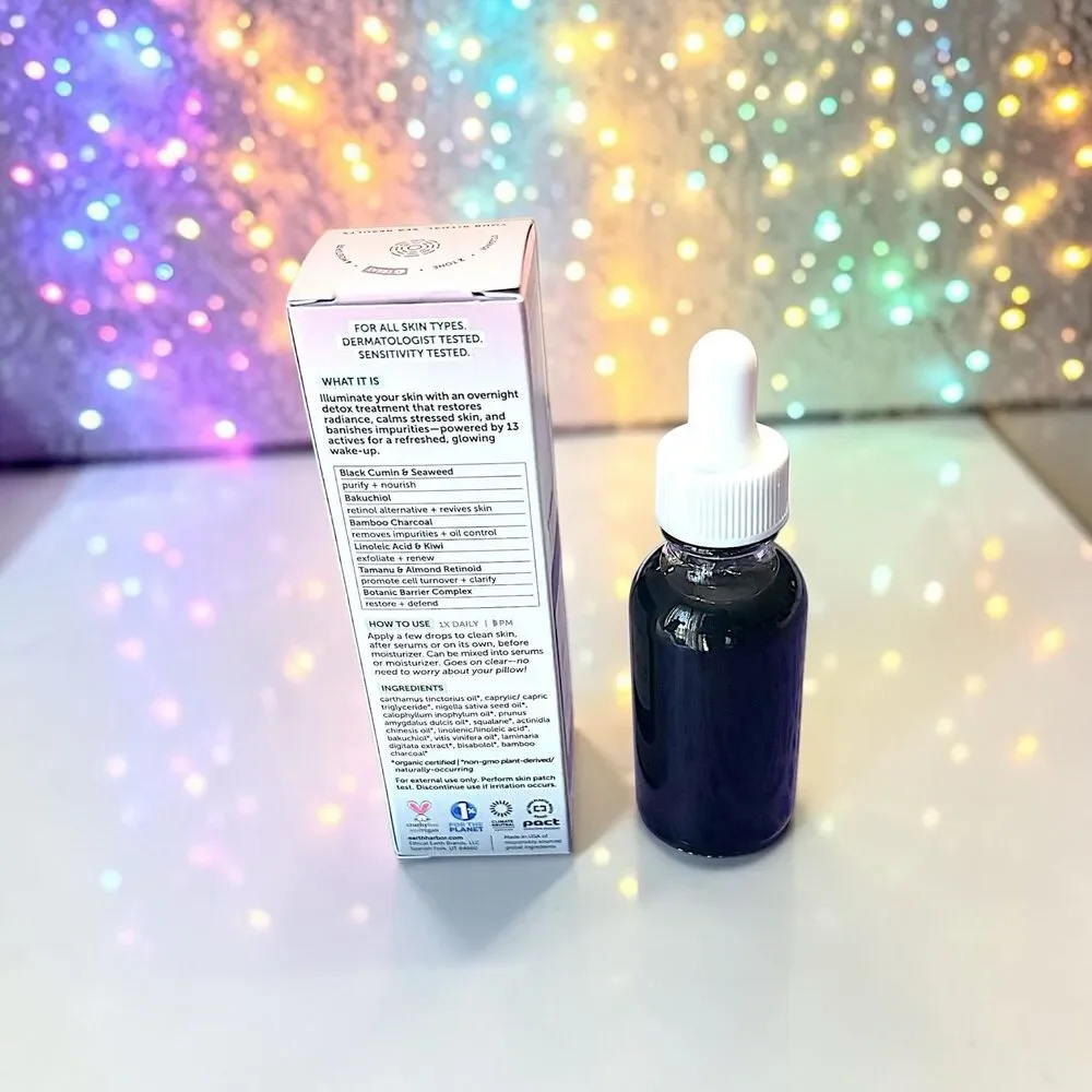 Earth Harbor Obscura Night Repair Concentrate Black Seaweed + Bakuchiol 1 fl oz